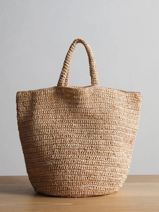 Jenni Kayne Handbags - Jenni Kayne Straw Bucket Bag